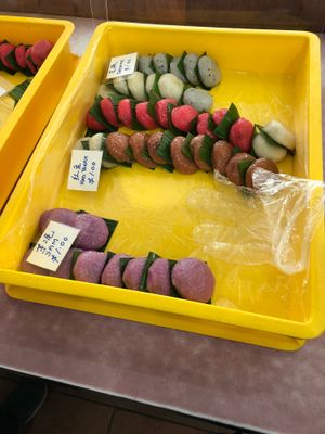 Vegan friendly Ang Ku Kueh  at Kueh and Snacks in Central Singapore