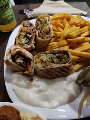 Vegan Shawarma at Bodhi in Mannheim