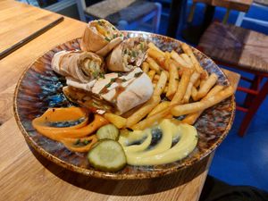 Shavarma plate at Bodhi in Mannheim