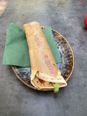 shaVarma Wrap (9€)  at Bodhi in Mannheim