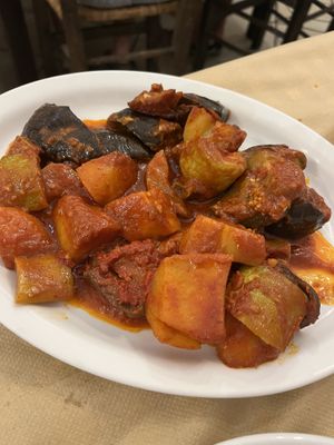  Vegetables of the day   at Maro Tavern in Naxos
