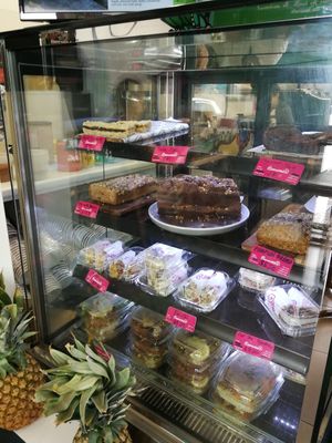 Vegan goodies 2 at Charlie's Raw Squeeze in Morningside