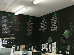 Many vegan options at Charlie's Raw Squeeze in Morningside