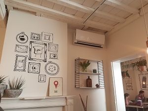 interior at That's Toast in Bruges