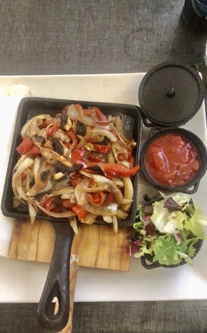 Fajitas veganas 😋 at Fuxion in Benidorm