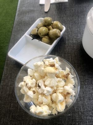 Snacks at Fuxion in Benidorm