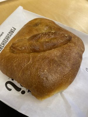 Vegan tofu and mushroom. Forgot to get y’all a pic of the Inside  at Pinoyshki in Seattle