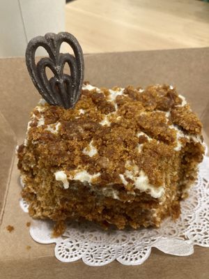 Honey cake  at Pinoyshki in Seattle