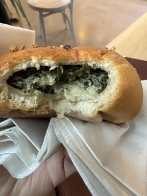 Inside Vegan Laing  at Pinoyshki in Seattle