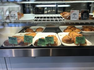 Vegan piroshki options at Pinoyshki in Seattle