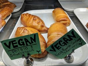 2 of 4 vegan piroshkies at Pinoyshki in Seattle