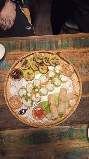 Starter for four people at Ngon in Maribor