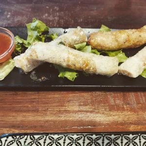 Spring roll with tofu at Ngon in Maribor