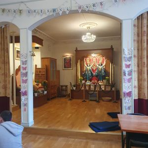 Temple at Govindas in Gothenburg