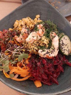 poke at La Tia Carlota in Madrid