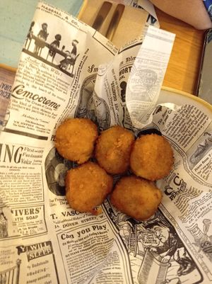 Croquetas at La Tia Carlota in Madrid