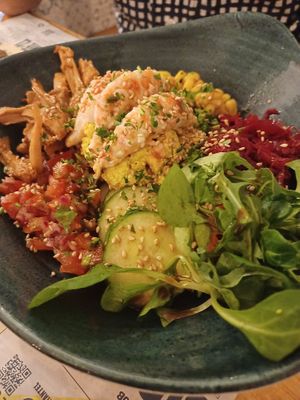 Ensalada fría japonesa at La Tia Carlota in Madrid