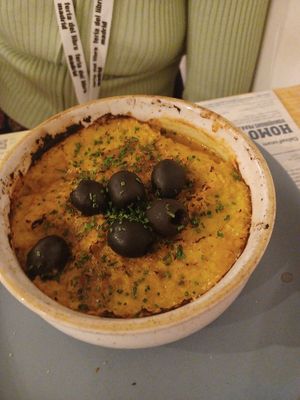 Pastel salado de la tía at La Tia Carlota in Madrid