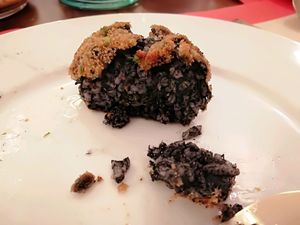 Arancini della nona at La Tia Carlota in Madrid