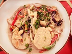 Salteado Asiatico de Verduras at La Tia Carlota in Madrid