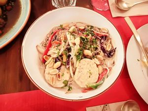 Salteado Asiatico de Verduras at La Tia Carlota in Madrid