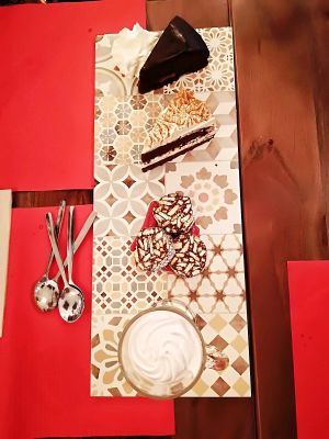 Postres at La Tia Carlota in Madrid