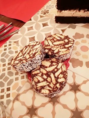 Salami de Chocolate at La Tia Carlota in Madrid