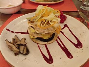 Milhojas / Mille-feuille  at La Tia Carlota in Madrid