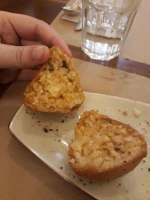 Arancini at La Tia Carlota in Madrid