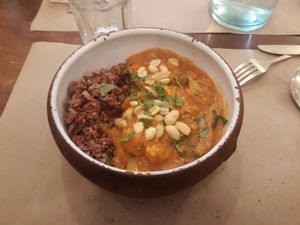 Senegalese stew at La Tia Carlota in Madrid
