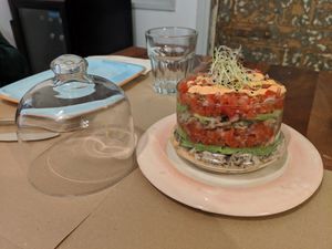 tartar at La Tia Carlota in Madrid