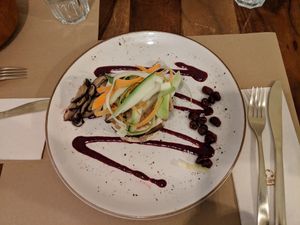 france with japan at La Tia Carlota in Madrid