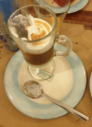 Copa de dulce de leche at La Tia Carlota in Madrid