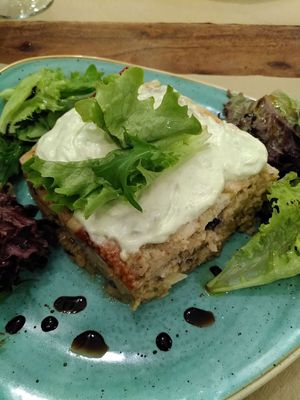 Don't remember the name but it was so delicious and healthy at La Tia Carlota in Madrid