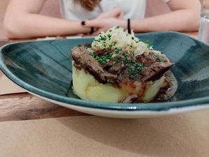 Codillo at La Tia Carlota in Madrid