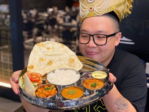 Deluxe Thali 
Chilliesine Indian Restaurant 淇里思印度餐廳 at Chilliesine Indian Restaurant 淇里思印度餐廳 in Taichung