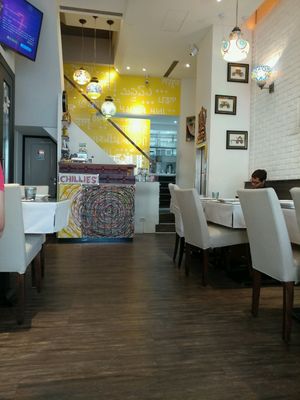 Chillies 2 Interior at Chilliesine Indian Restaurant 淇里思印度餐廳 in Taichung