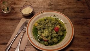 Gnocchi at Francesco's Osteria in Torrensville