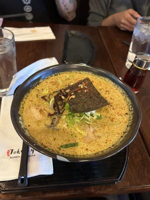 Veggie curry ramen  at Tokyo-ya Ramen in Federal Way