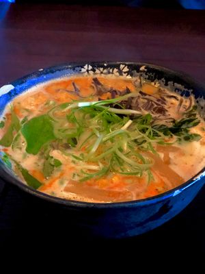 Vegetarian ramen  at Tokyo-ya Ramen in Federal Way