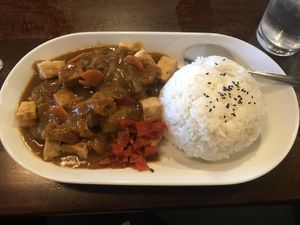 Tofu curry  at Tokyo-ya Ramen in Federal Way