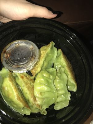 Vegan gyoza  at Tokyo-ya Ramen in Federal Way