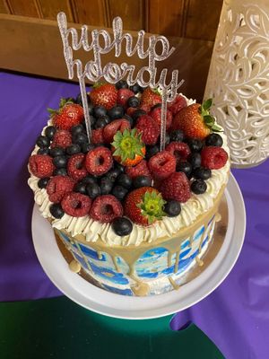 Lemon, raspberry and white chocolate at Curators Collective in Moonee Ponds