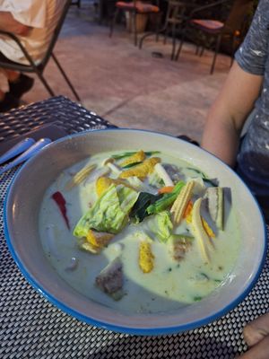 Green Curry with Tofu at Chill Chill at Pai in Koh Yao Yai