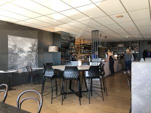 Nice ambience at hjá höllu in Grindavik