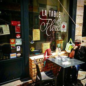 Vitrine at La Table de Flore in Rouen