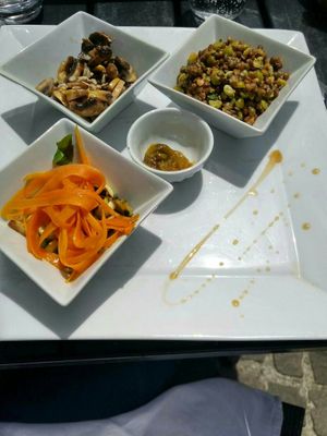 Plat at La Table de Flore in Rouen