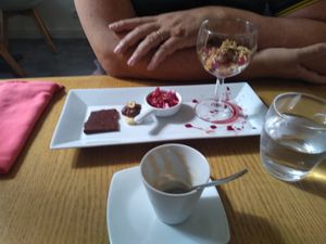 Dessert en 4 saveurs at La Table de Flore in Rouen