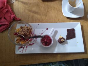 Dessert en 4 saveurs at La Table de Flore in Rouen