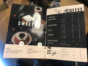 Sweets at Little Green in Lviv